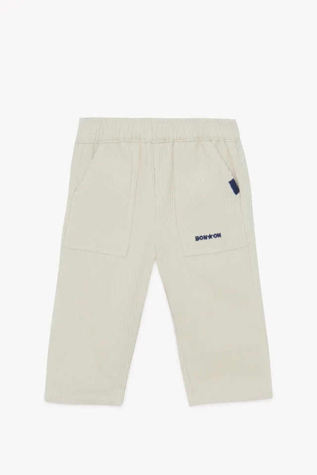 Bonton Darius Mouton bukser beige bomuld