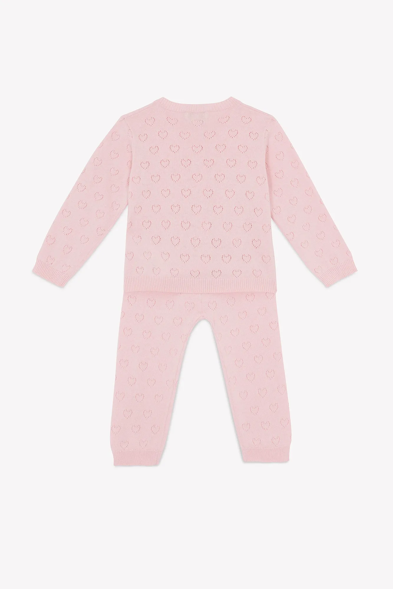 Bonton Marianne babysæt Rose Blossom strik