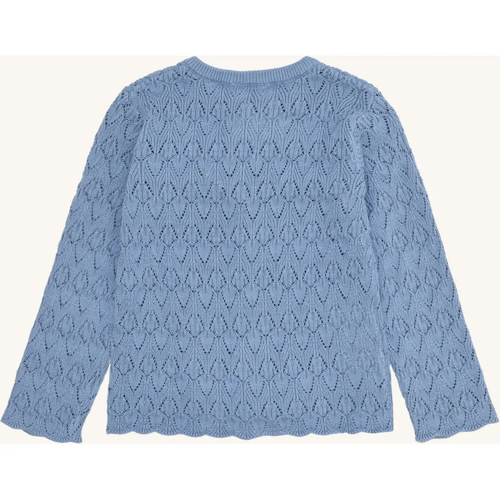 Hust & Claire Cilja Pointelle cardigan Atmosphere