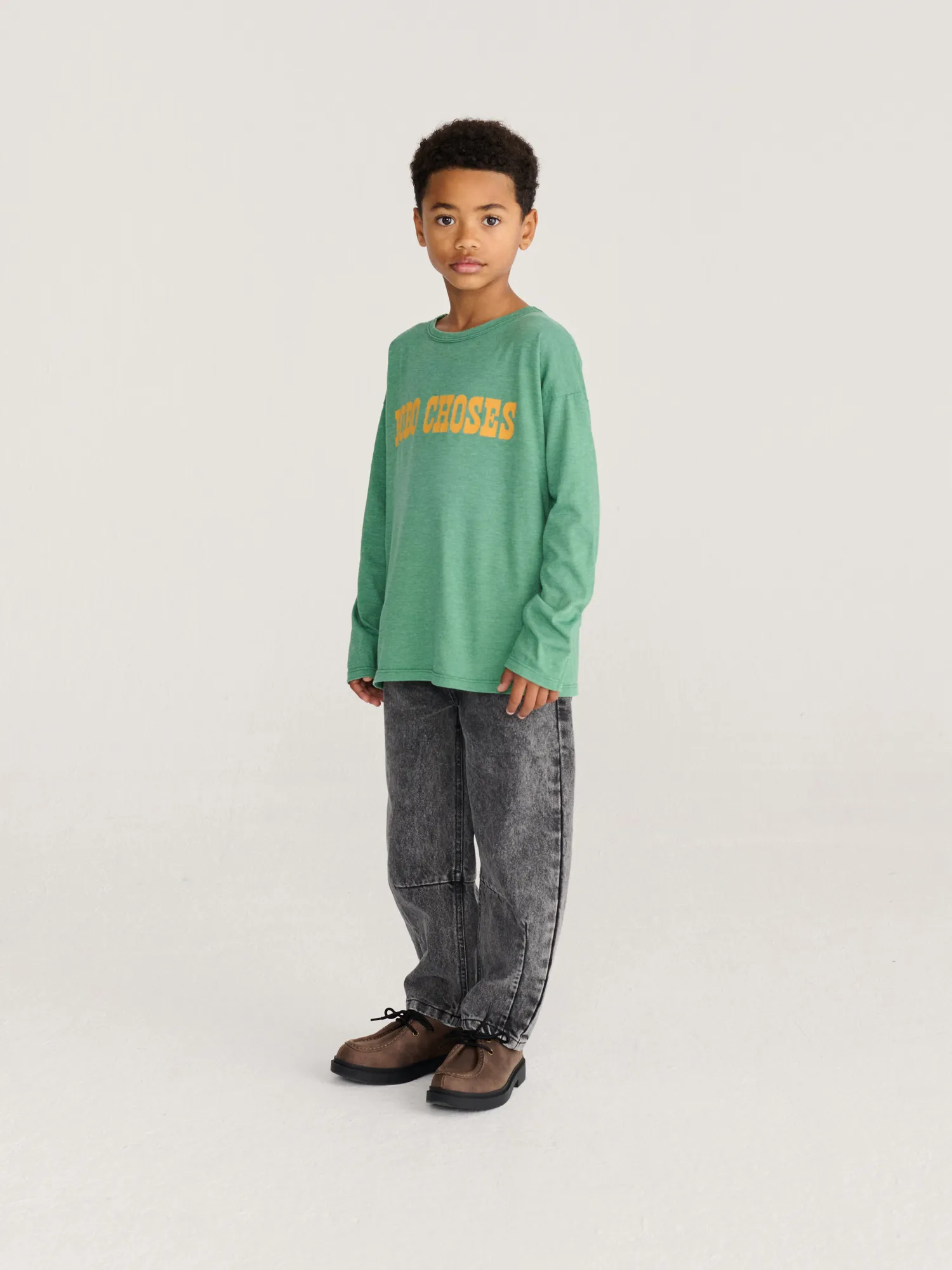 Bobo Choses Pop T-shirt lysegrøn 2-3Y genbrug
