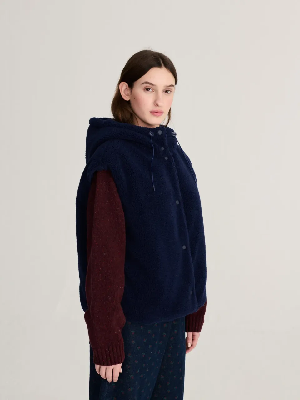 Bobo Choses All About Monsters vendbar vest XS genbrug