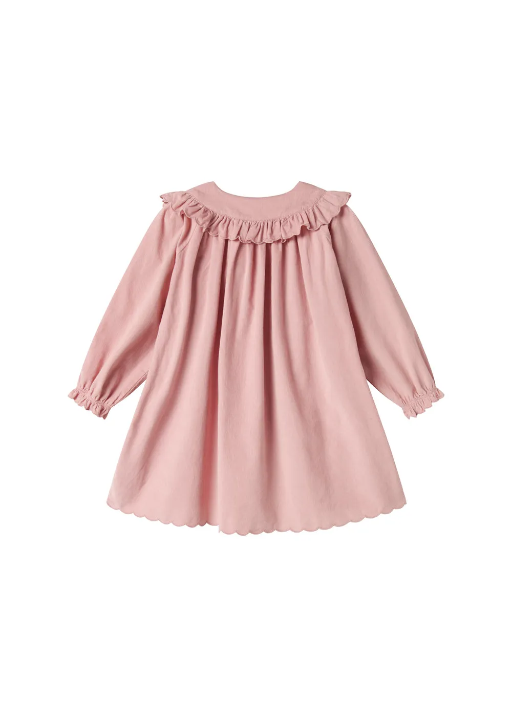 MarMar Delina LS kjole Soft Berry fløjl
