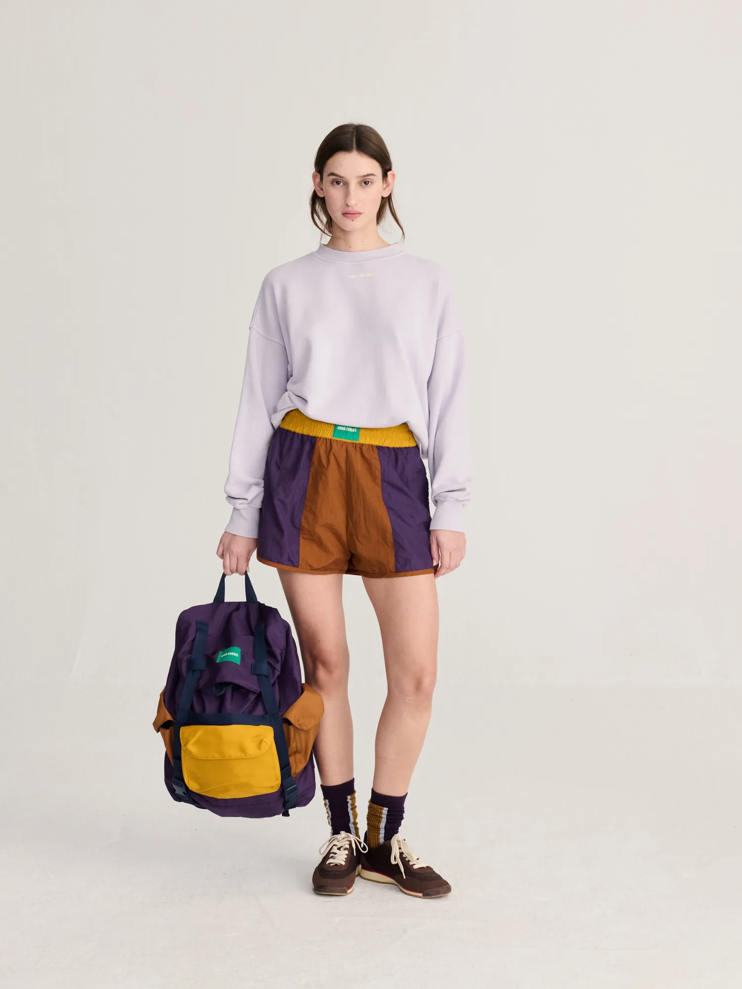 Bobo Choses All About Monsters shorts brun XS