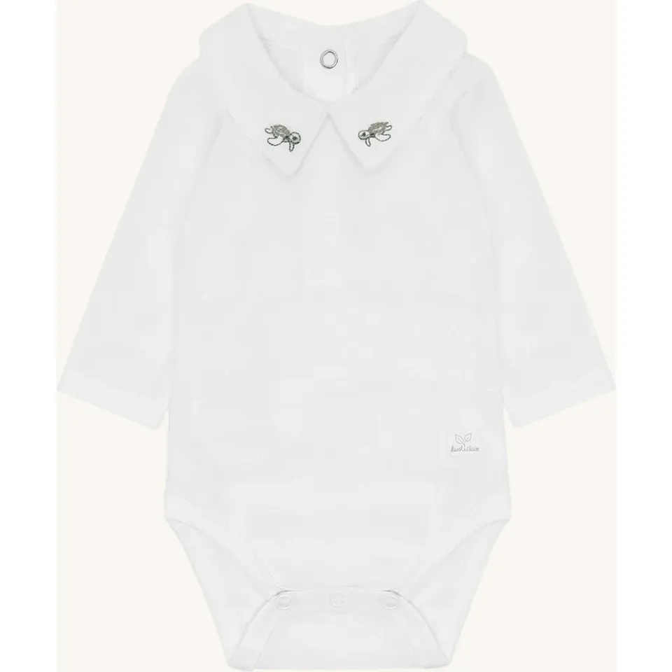 Hust & Claire HCBam Collar body Iceberg økologisk bomuld