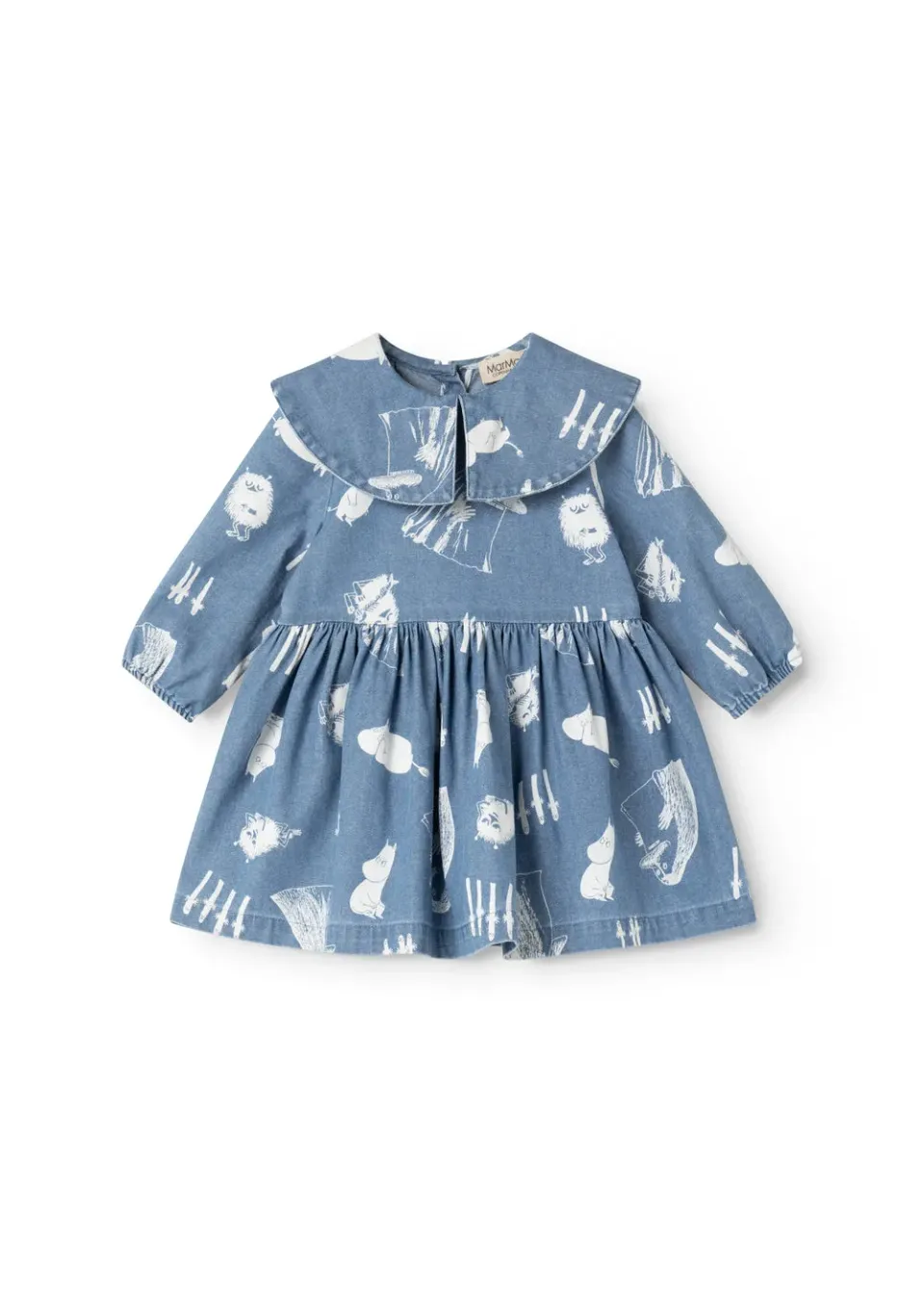 MarMar Copenhagen Dalva B kjole Moomins denimprint