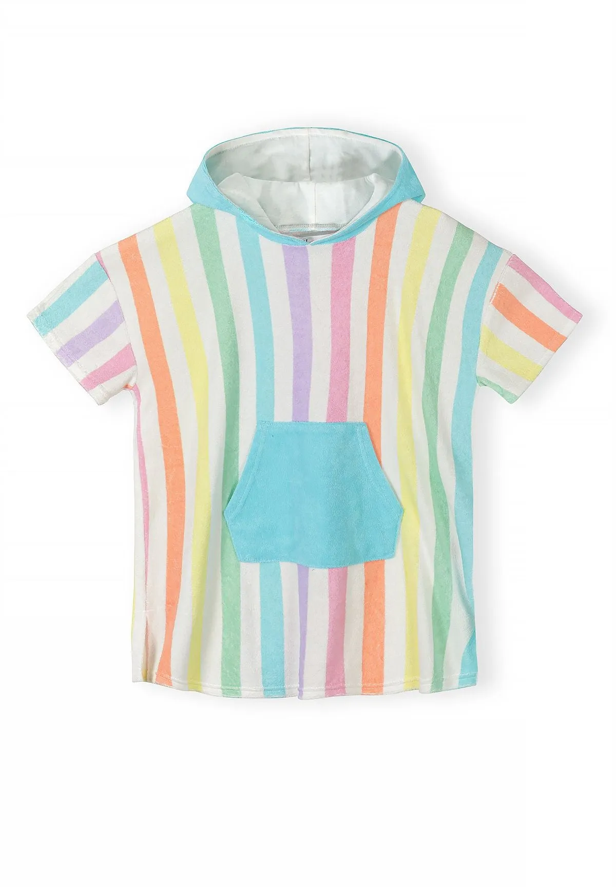 Minoti 44497 badeponcho regnbue frotté