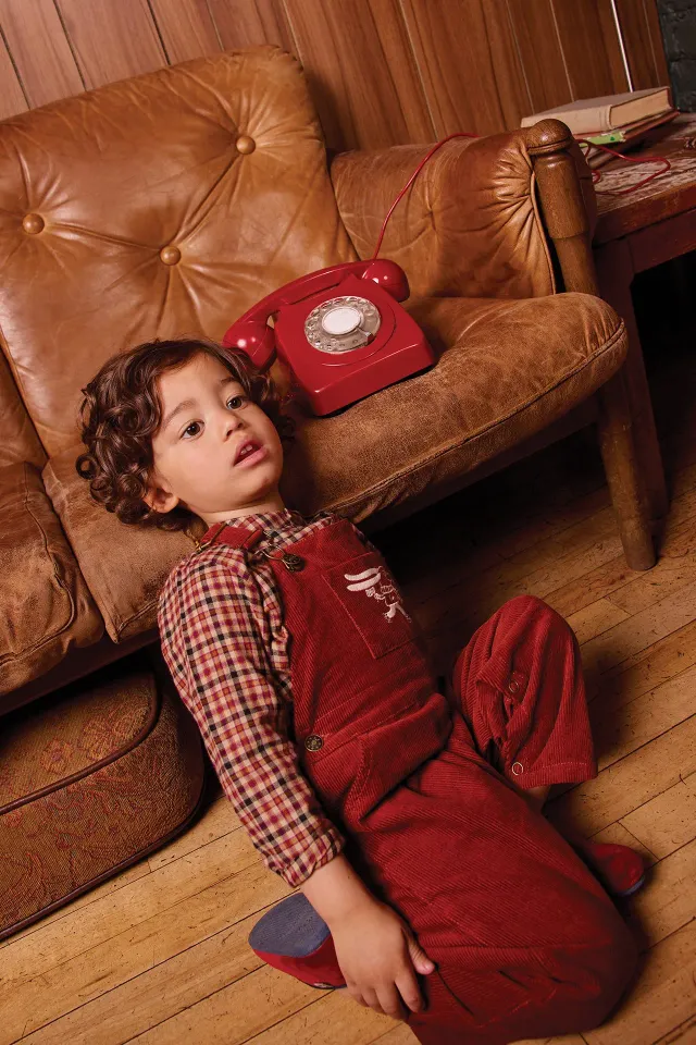 Bonton Pica Chestnut smækbukser velour chestnut