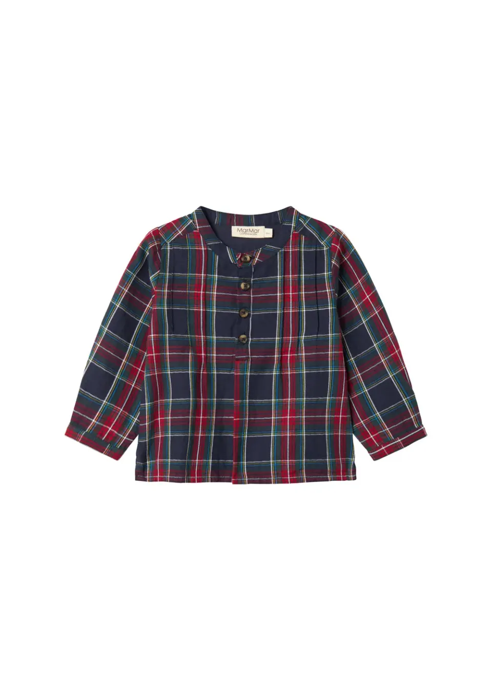 MarMar Totoro skjorte Pilot Navy Check ternet