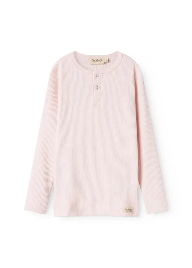 MarMar Tee LS t-shirt rosa modal 6 mdr-12 år