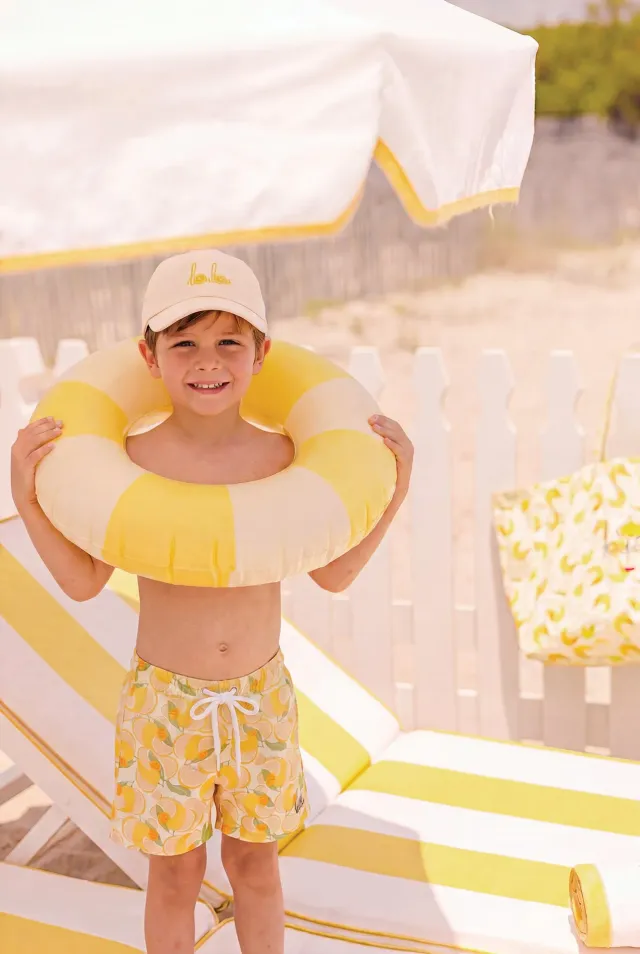 Bonton L'Océan Limone badeshorts gul citron