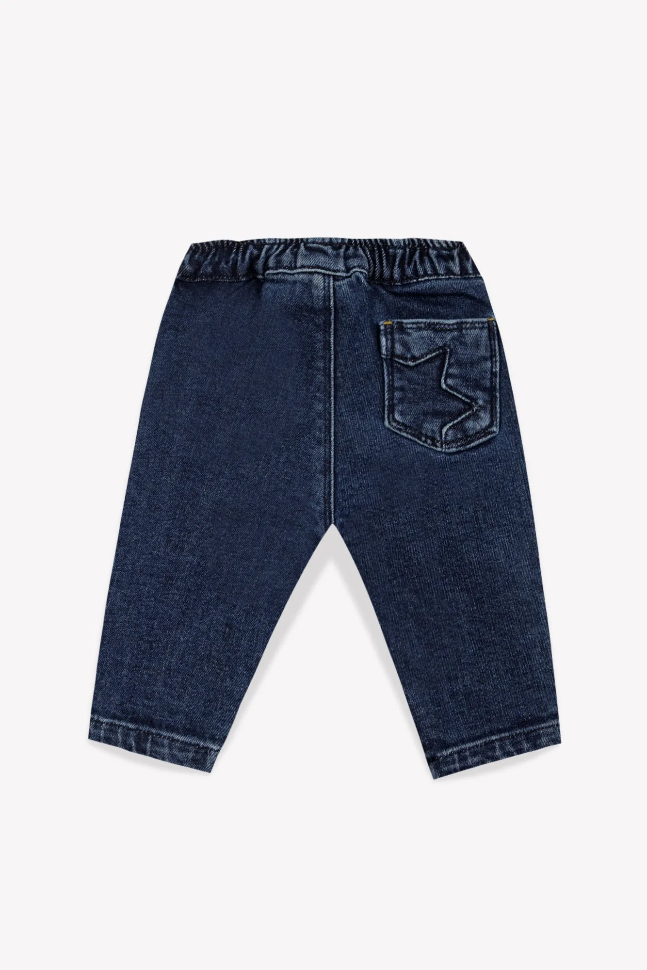 Bonton Mike Malaga jeans denim med elastiktalje