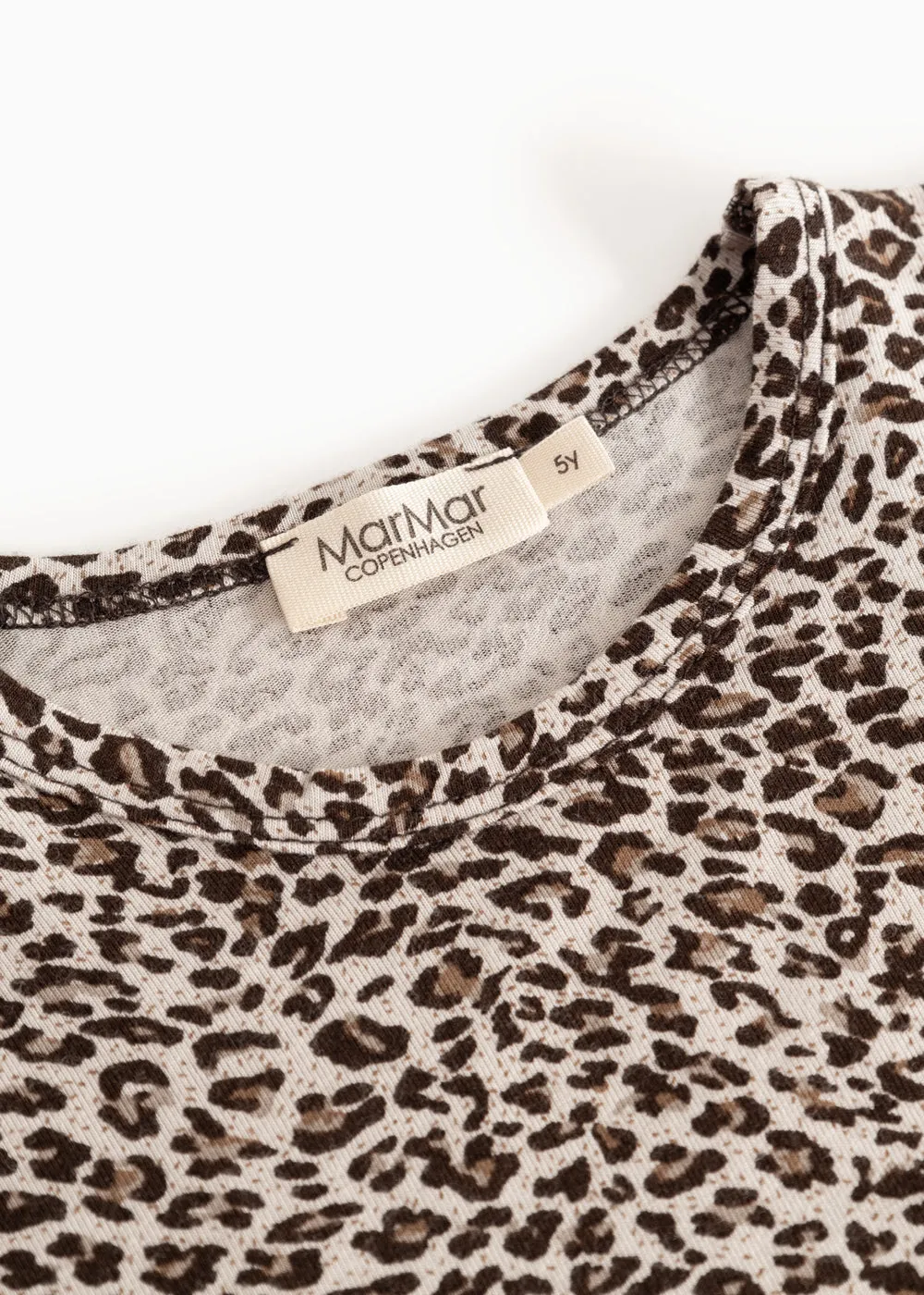 MarMar Leo Tee T-shirt Dark Brown Leo Leopard