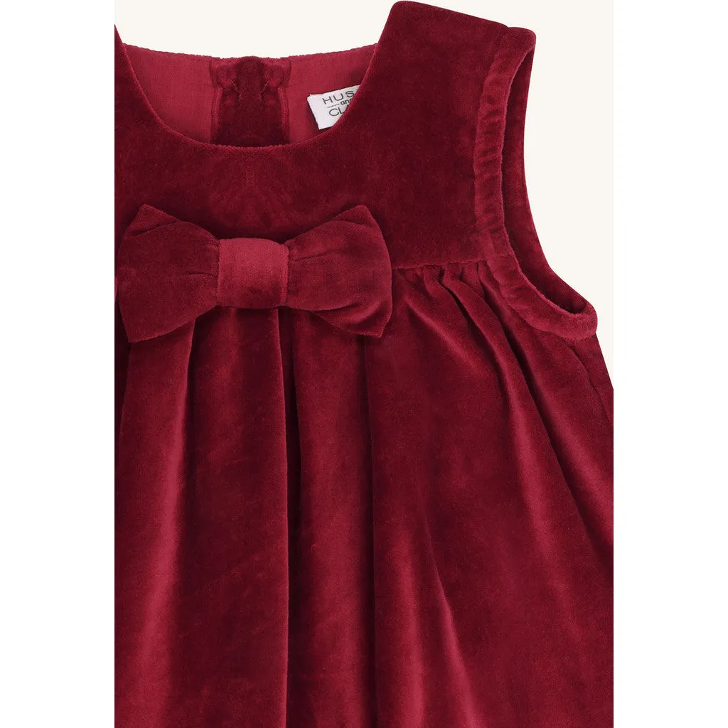 Hust & Claire Karoline Molskin kjole Teaberry bomuld