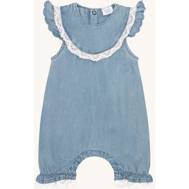Hust & Claire HCMagie romper Blue Denim Tencel sommer