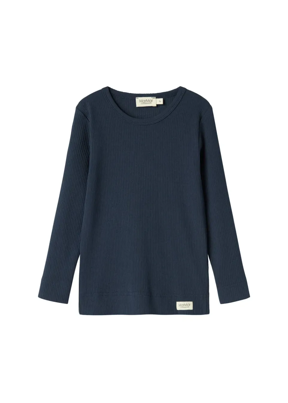 MarMar Plain Tee LS t-shirt Pilot Navy mørkeblå