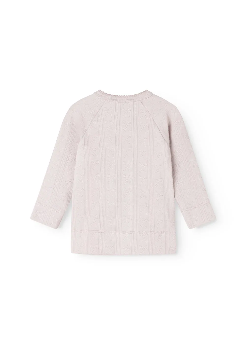 MarMar Tut Wrap LS bluse Violet Dust nyfødt
