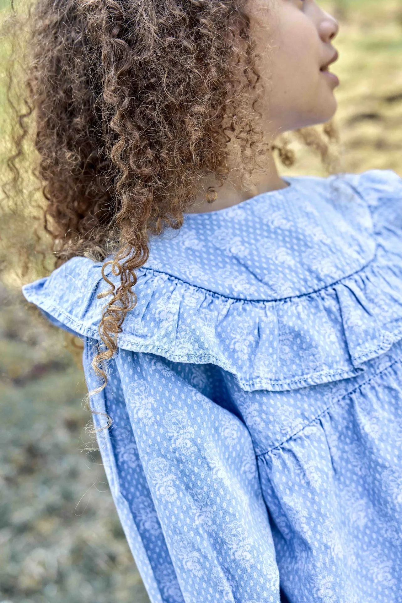 Bonton Mindy Mini Bandana bluse bomuld str 6A