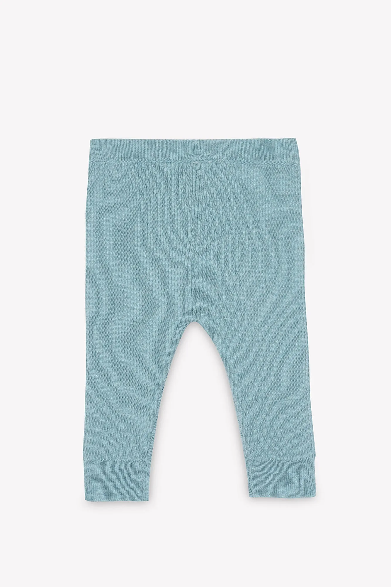 Bonton Paminotleg strikbukser blå vintage merinould