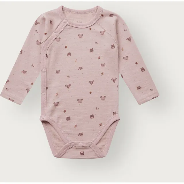 Hust & Claire HC Baloo Wrap Forest slå-om-body Dusty Rose