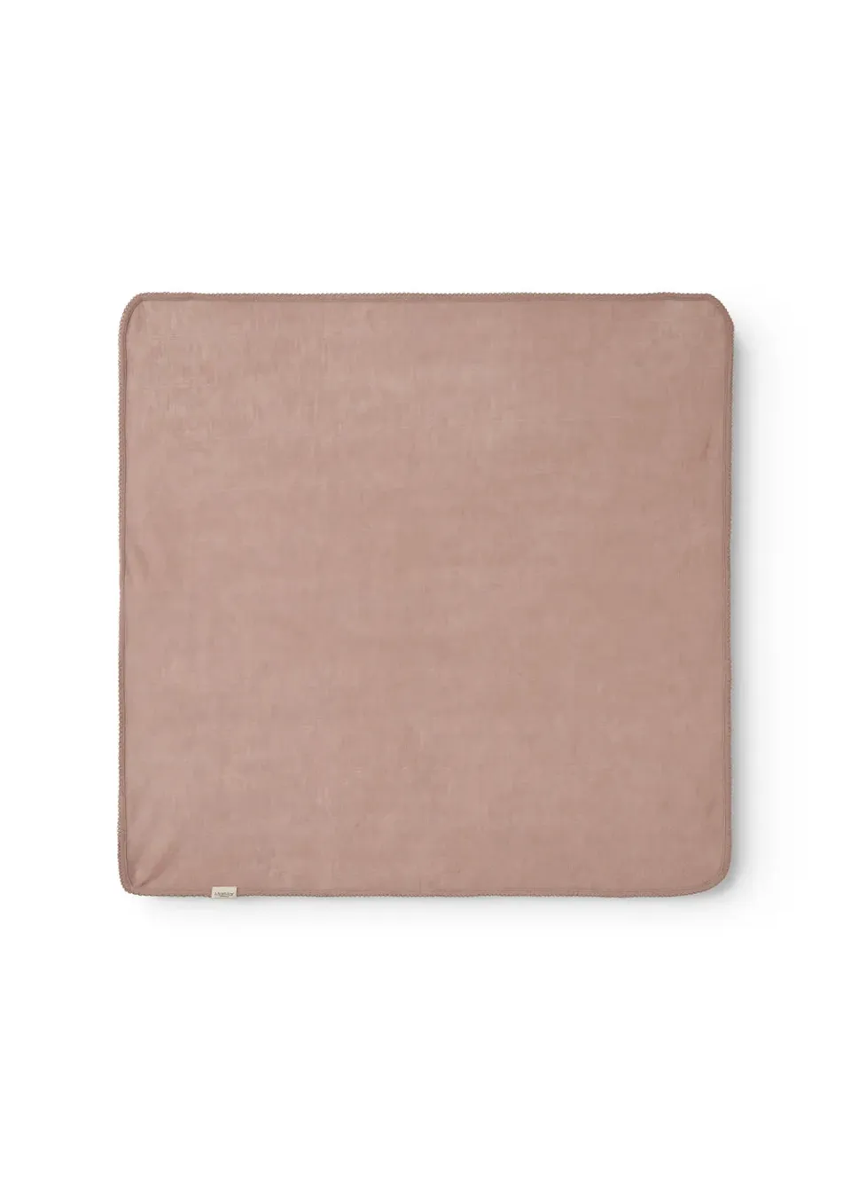 MarMar Alida uld Pointelle babytæppe Burnt Rose