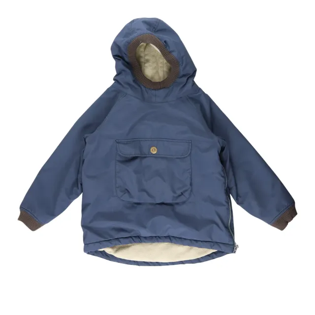 MINI A TURE RE-LOVED Wen vinteranorak ombre blue 8år