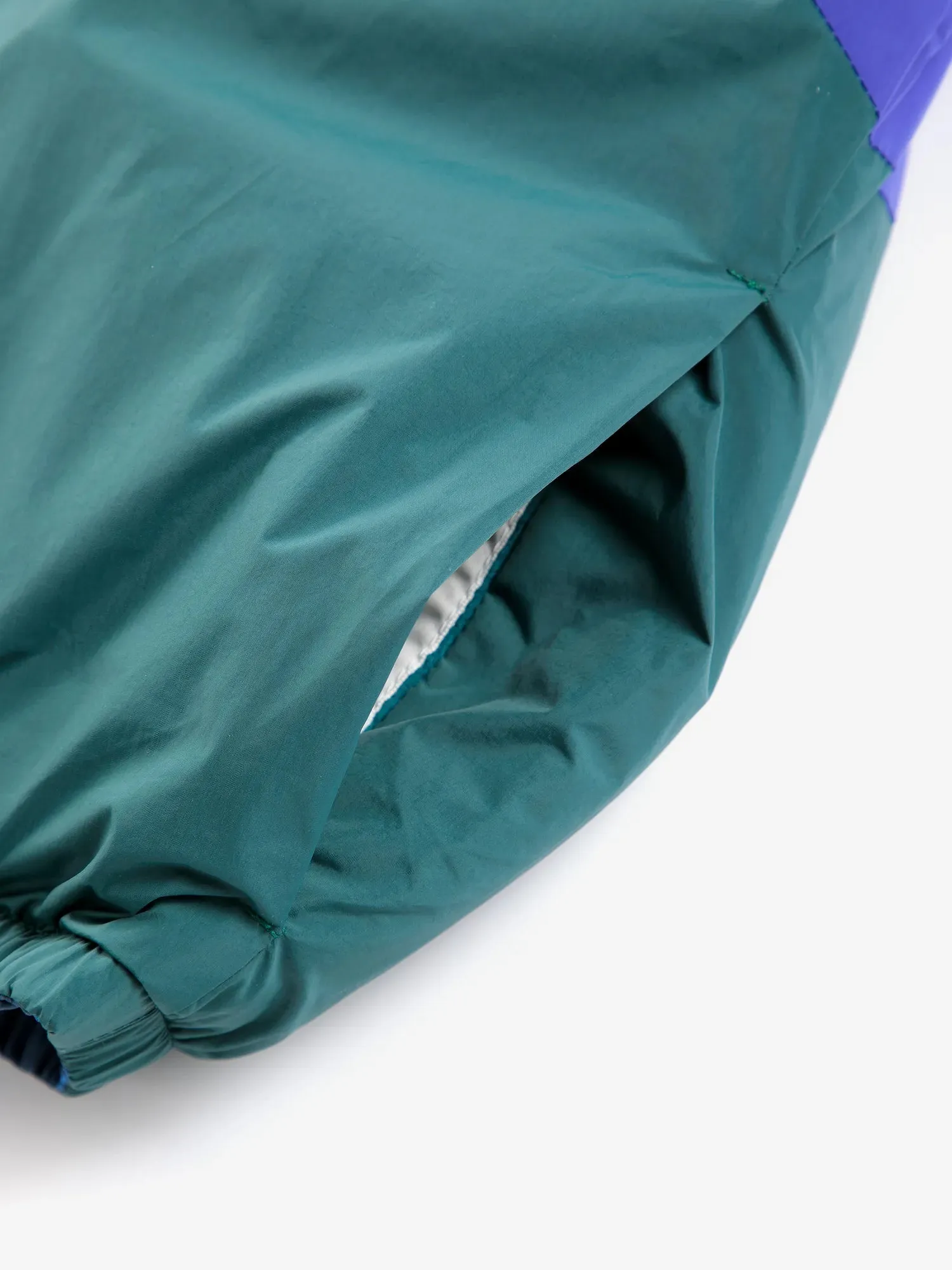Bobo Choses Almost Moiré anorak navy 2-3Y vendbar
