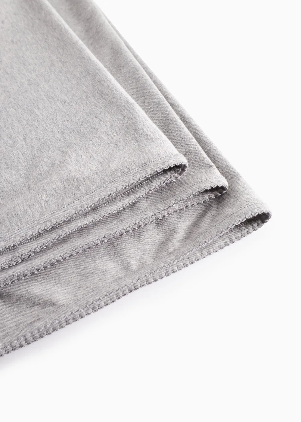 MarMar Alida babytæppe Light Grey Melange 80x80