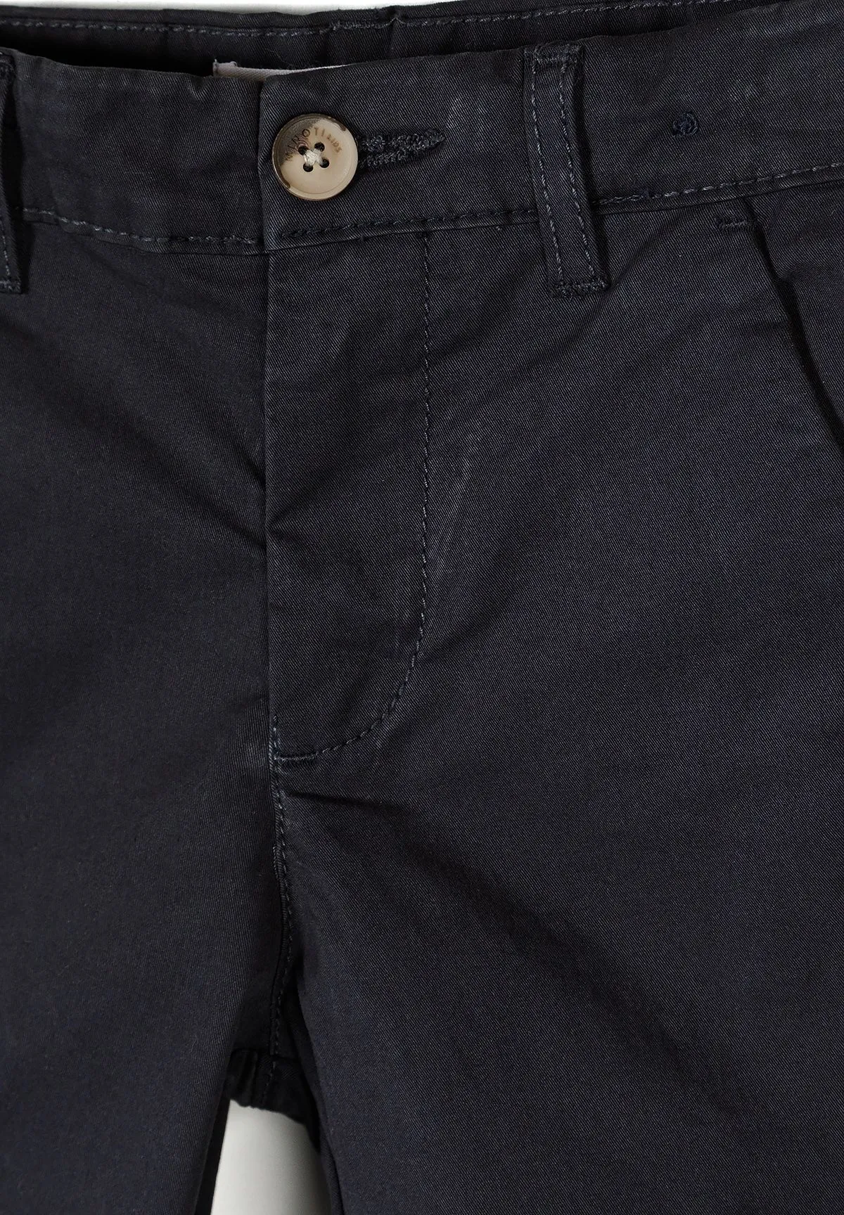 Minoti 44926 chinos shorts sand navy 2-pak