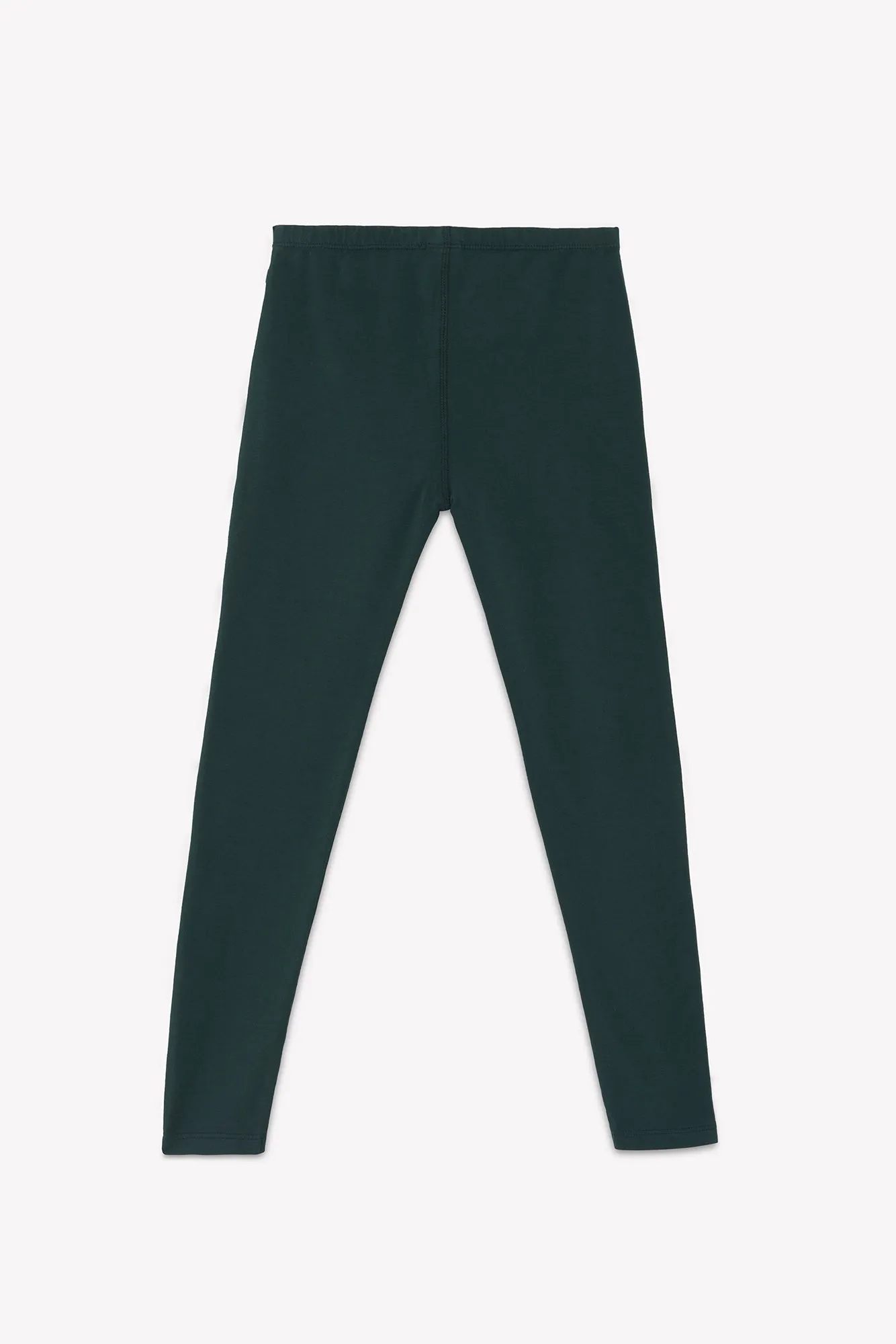 Bonton Linata Black Bird leggings grøn bomuld 4-14Å