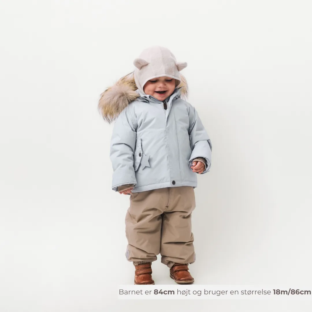 MINI A TURE MATWALLY vinterjakke med pels vandtæt