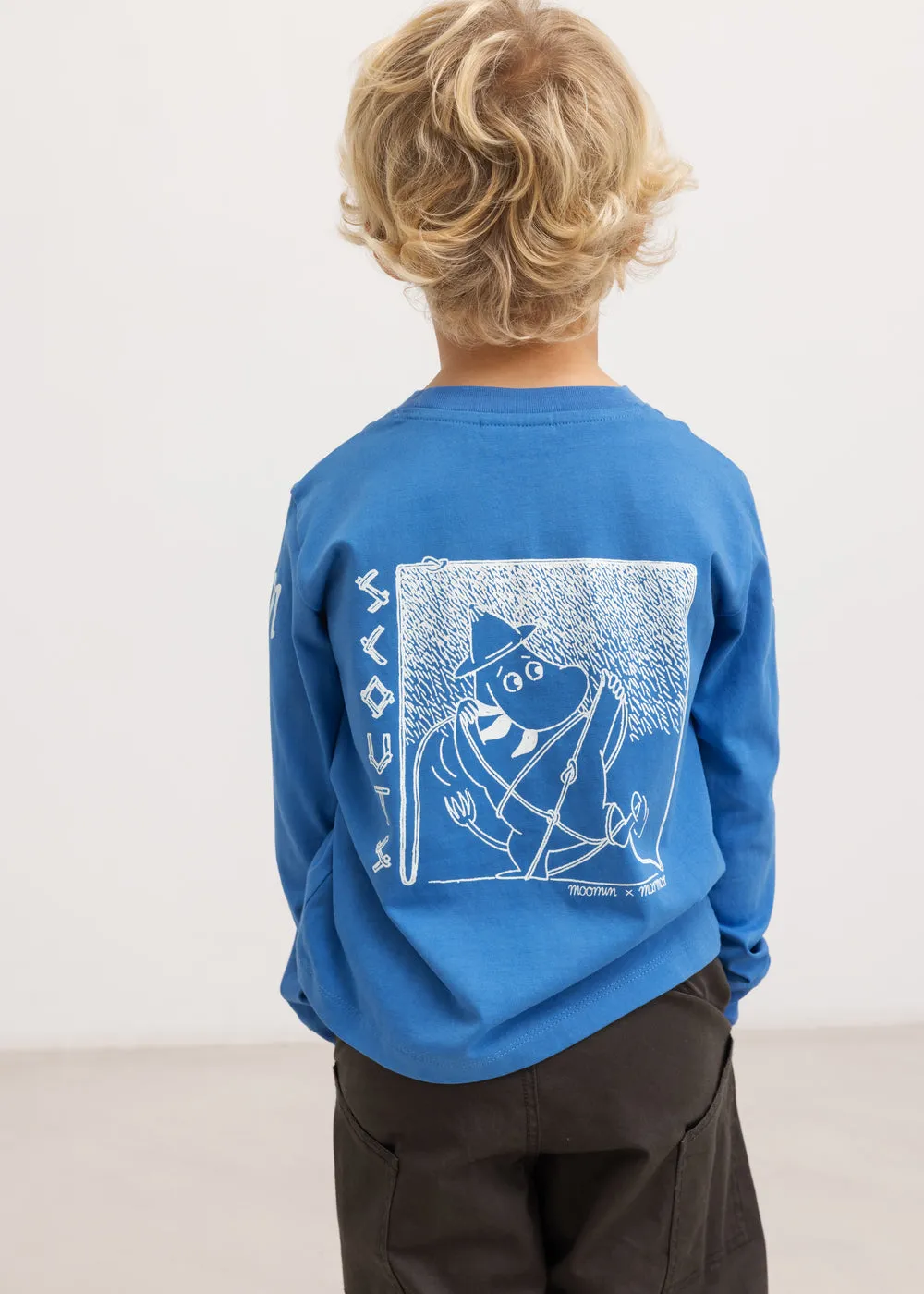 MarMar Tad LS bluse moomin scout bomuld 9mdr-12år