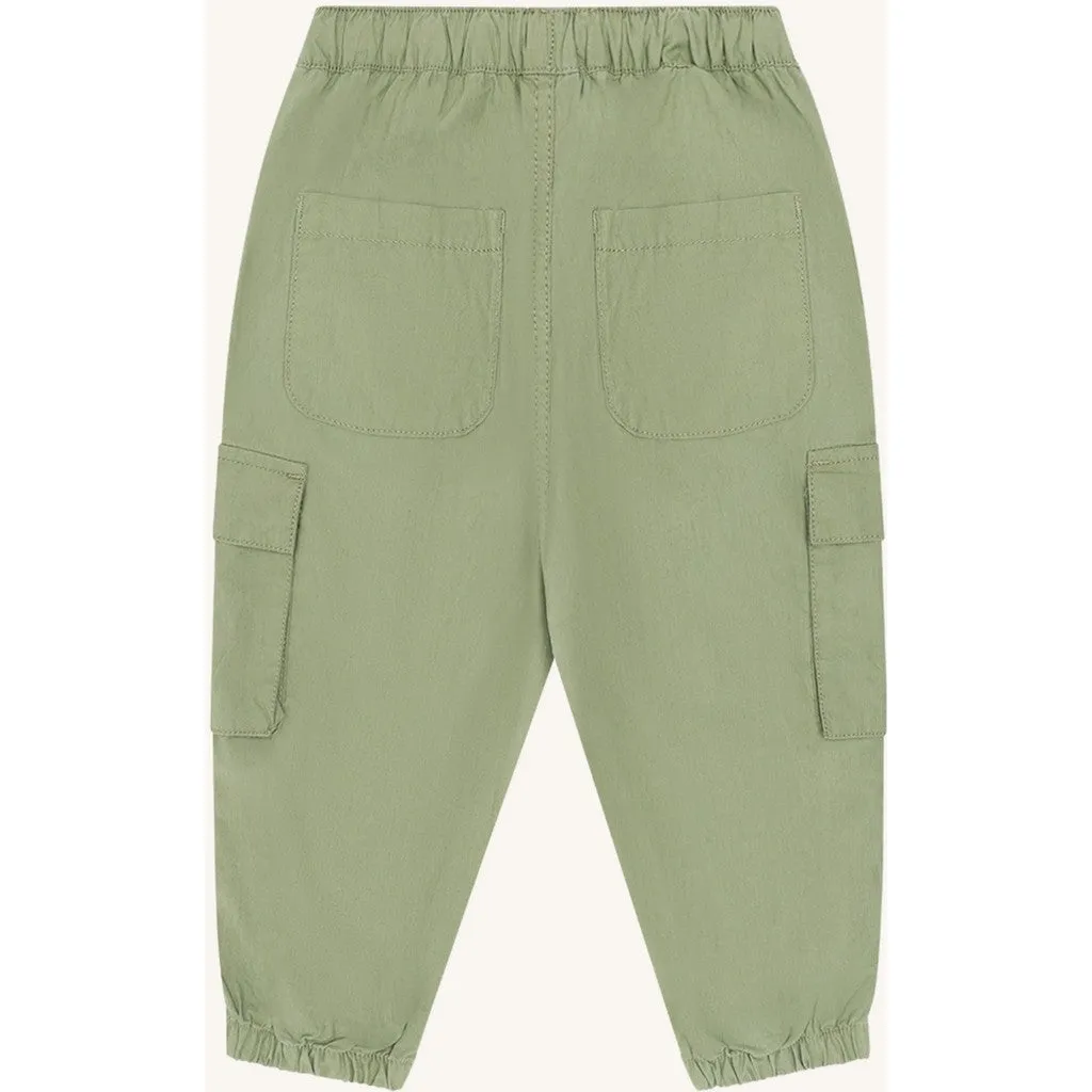 Hust & Claire Trevor Cargo bukser Light Green bomuld