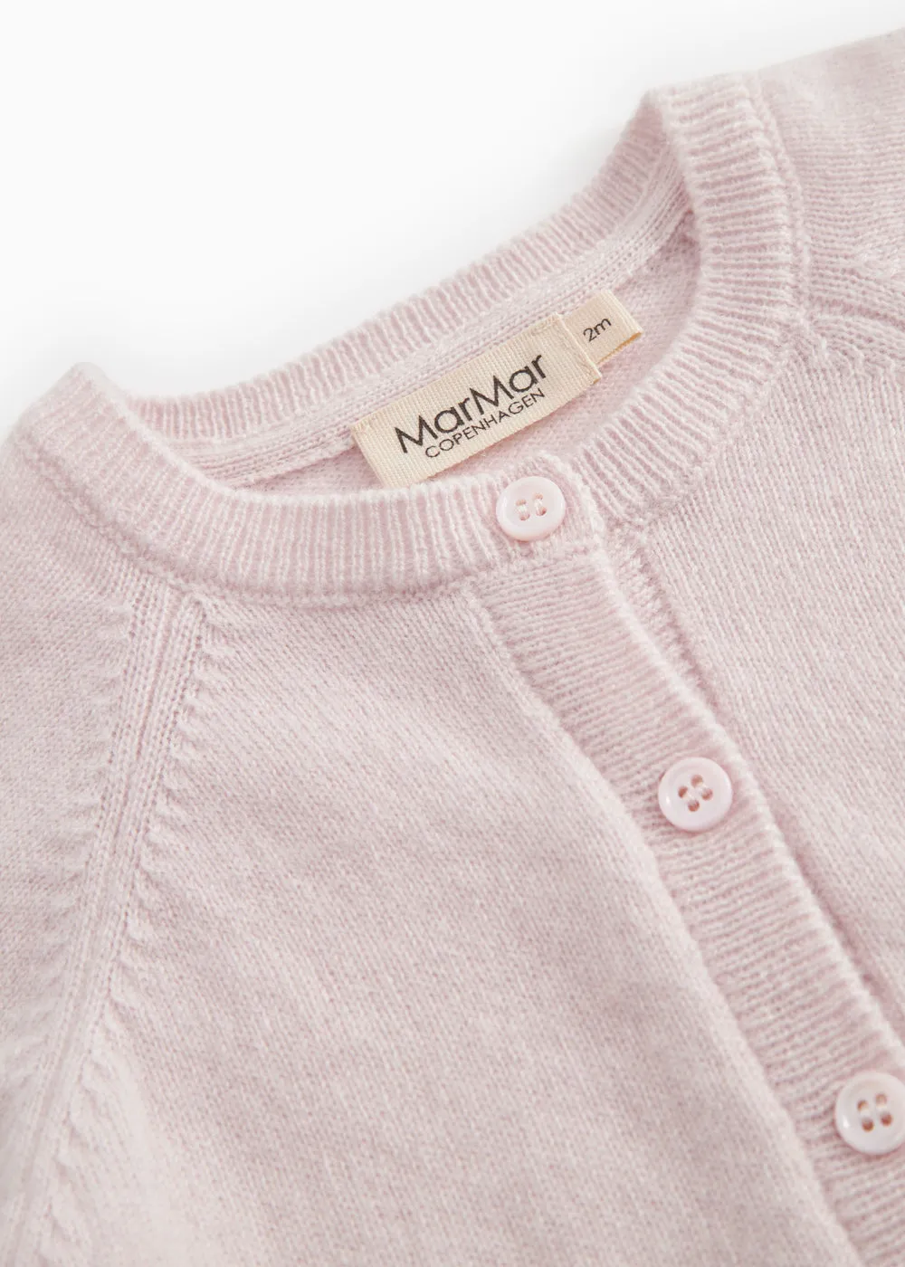 MarMar Tamla cardigan Rosa Mel kashmir baby