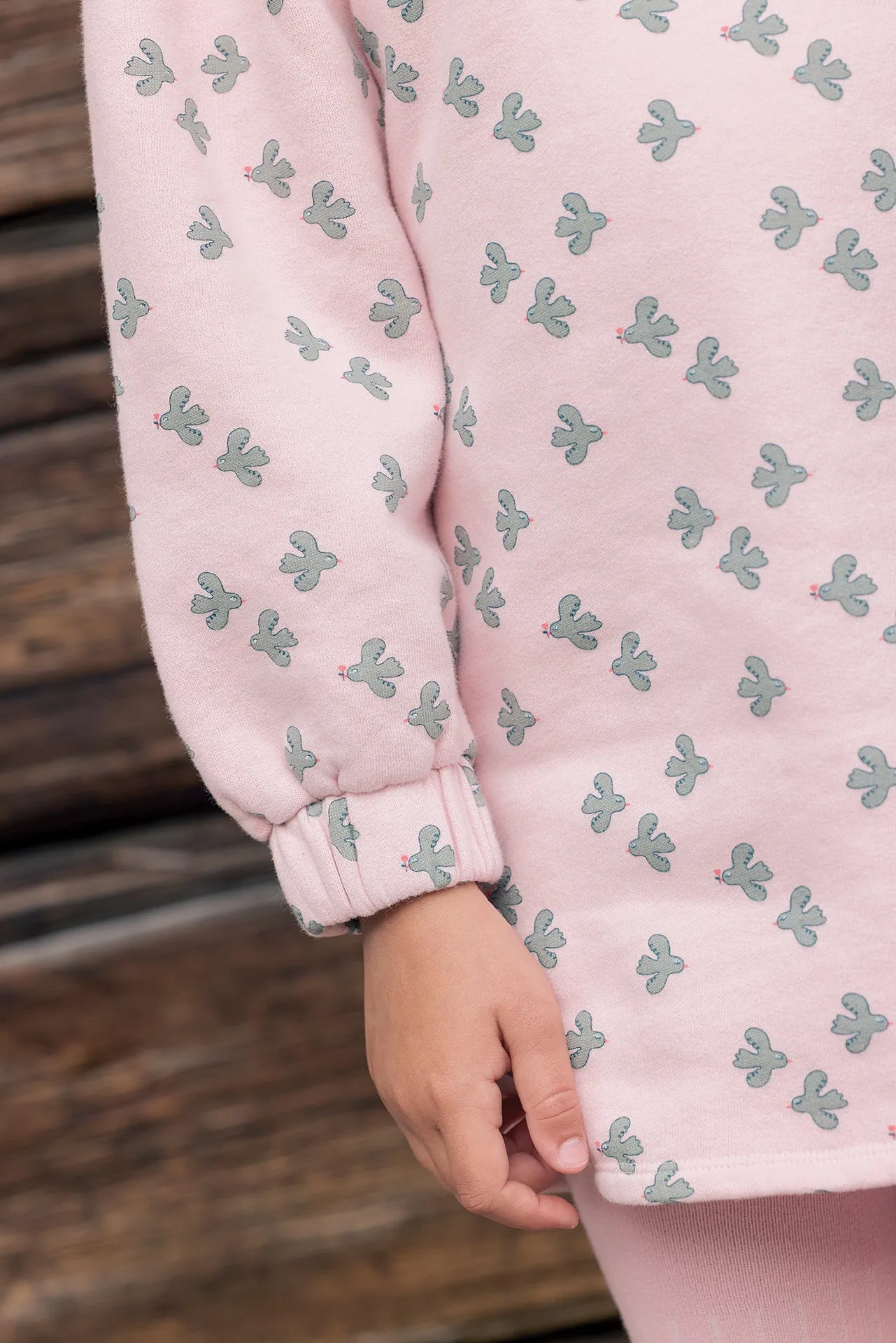 Bonton Marine Little Birdy sweatskjole blomst
