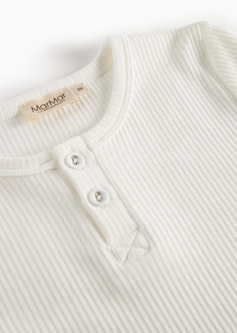 MarMar Tee LS t-shirt Gentle White modal