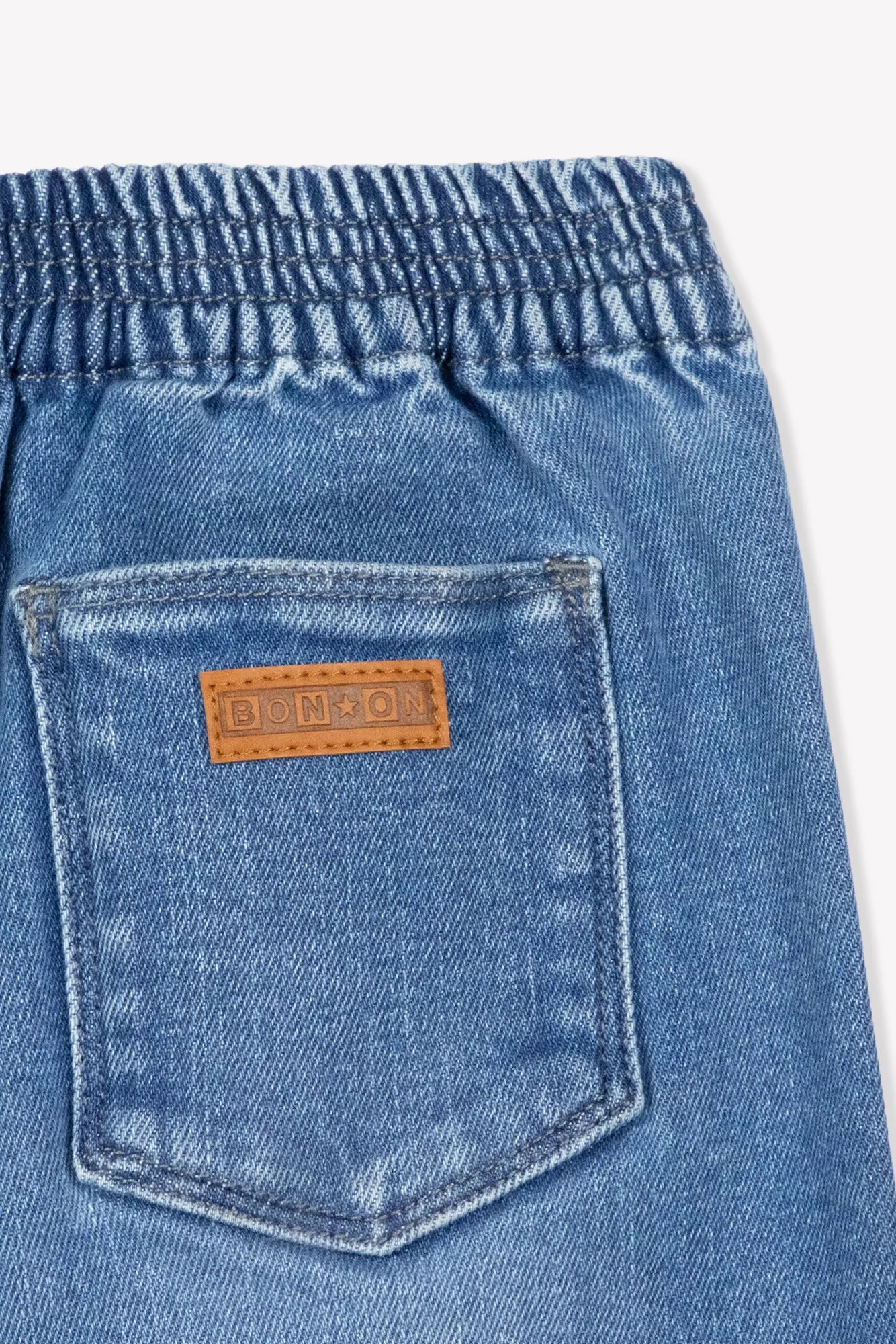 Bonton Pornic Denim Coton jeans str 6A wide leg