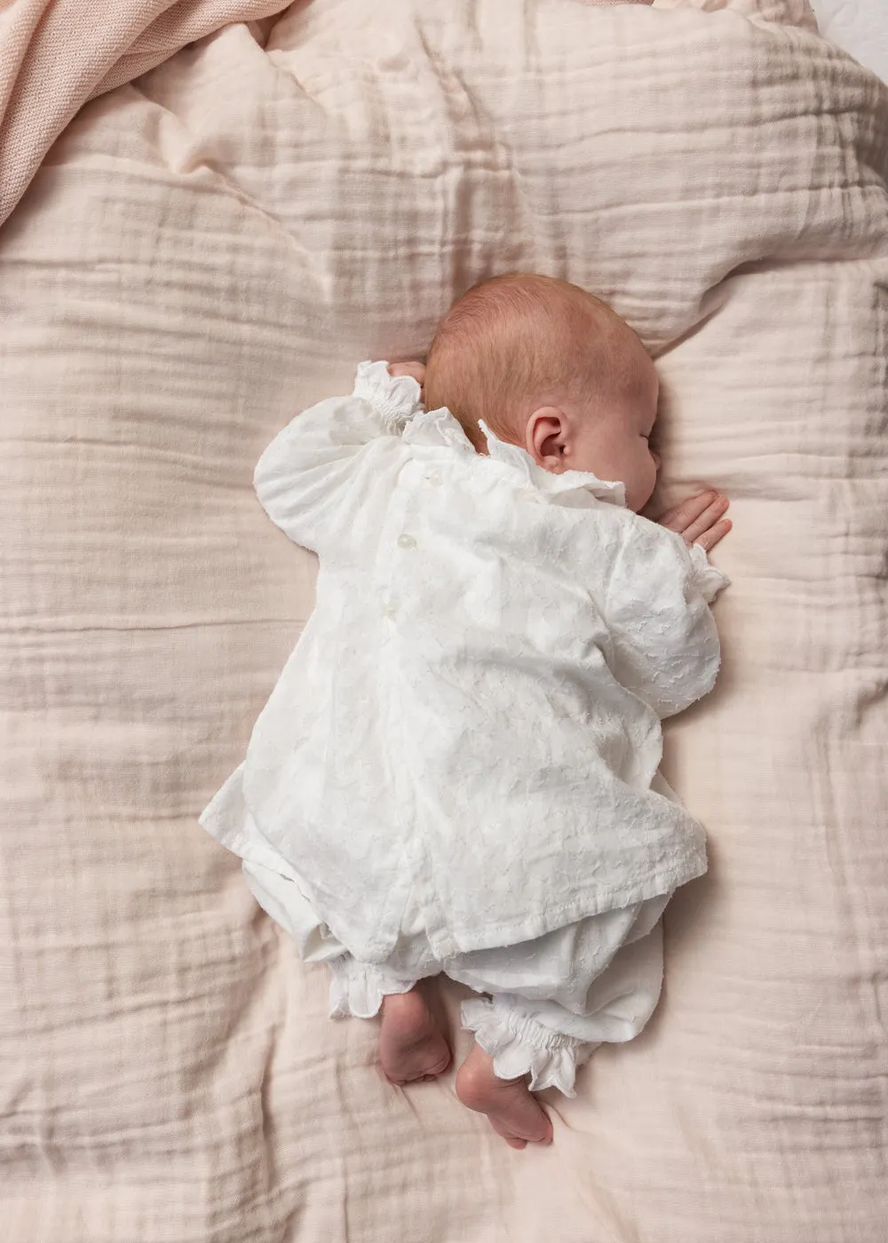 MarMar Pus bukser White bomuld jacquard