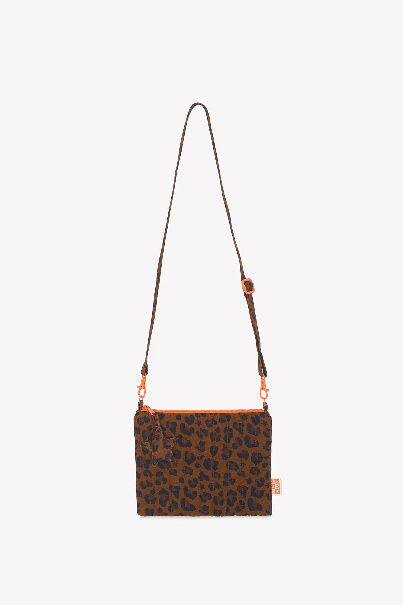 Bonton Telma skuldertaske leopard TU bomuld