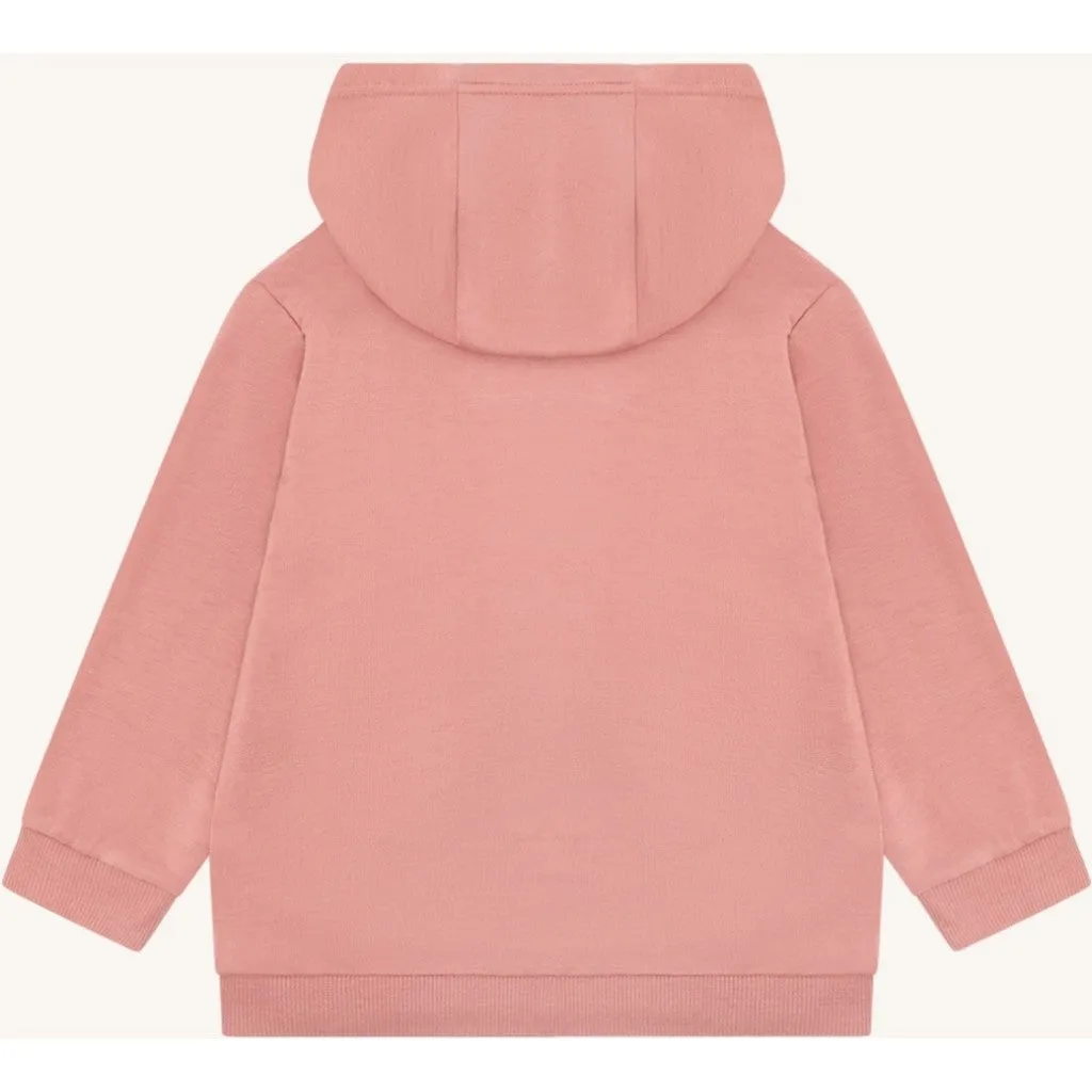 Hust & Claire Stinus Solid hoodie old rosie bambus