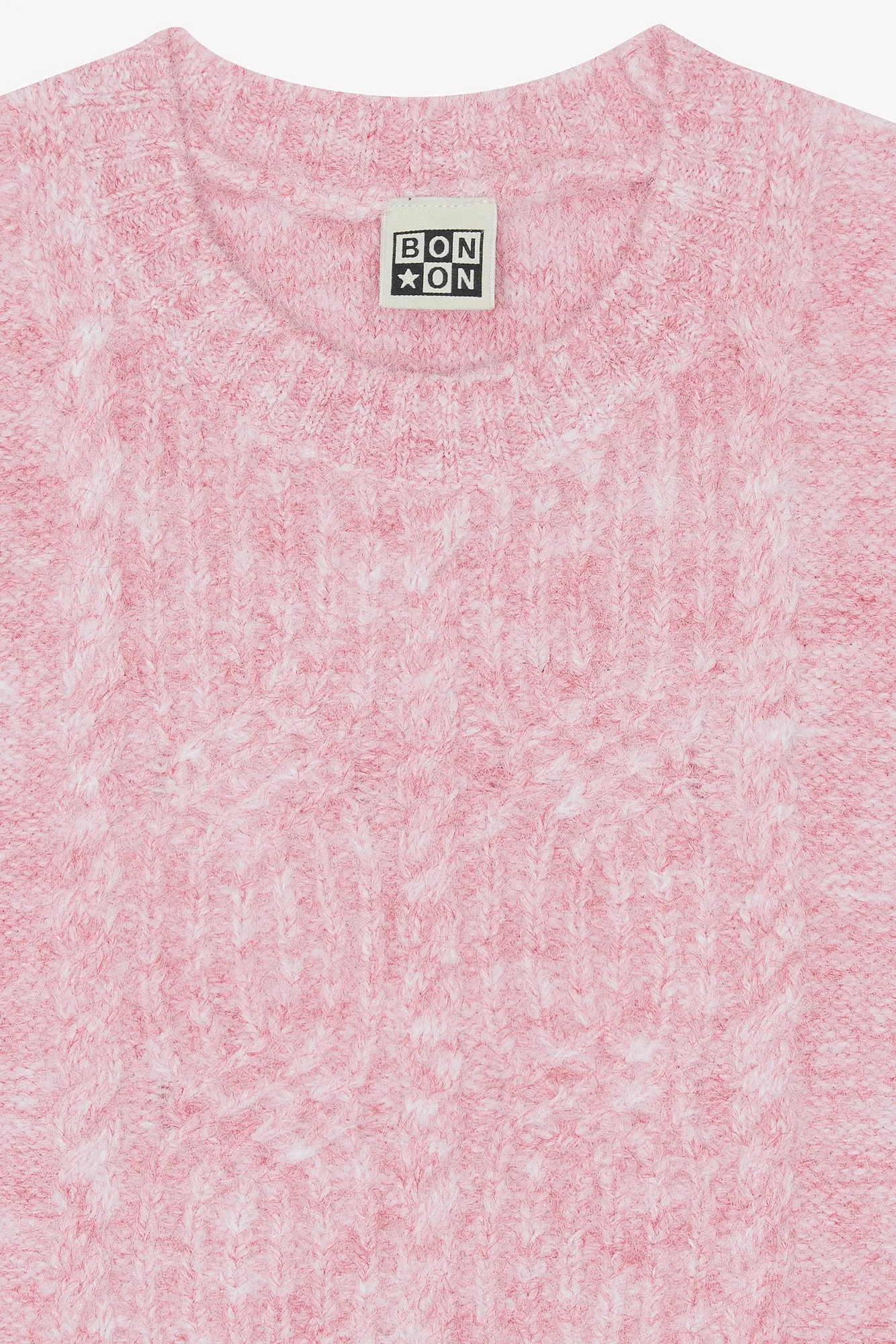 Bonton Lucia strikvest Pinkyee rosa snoning 6A