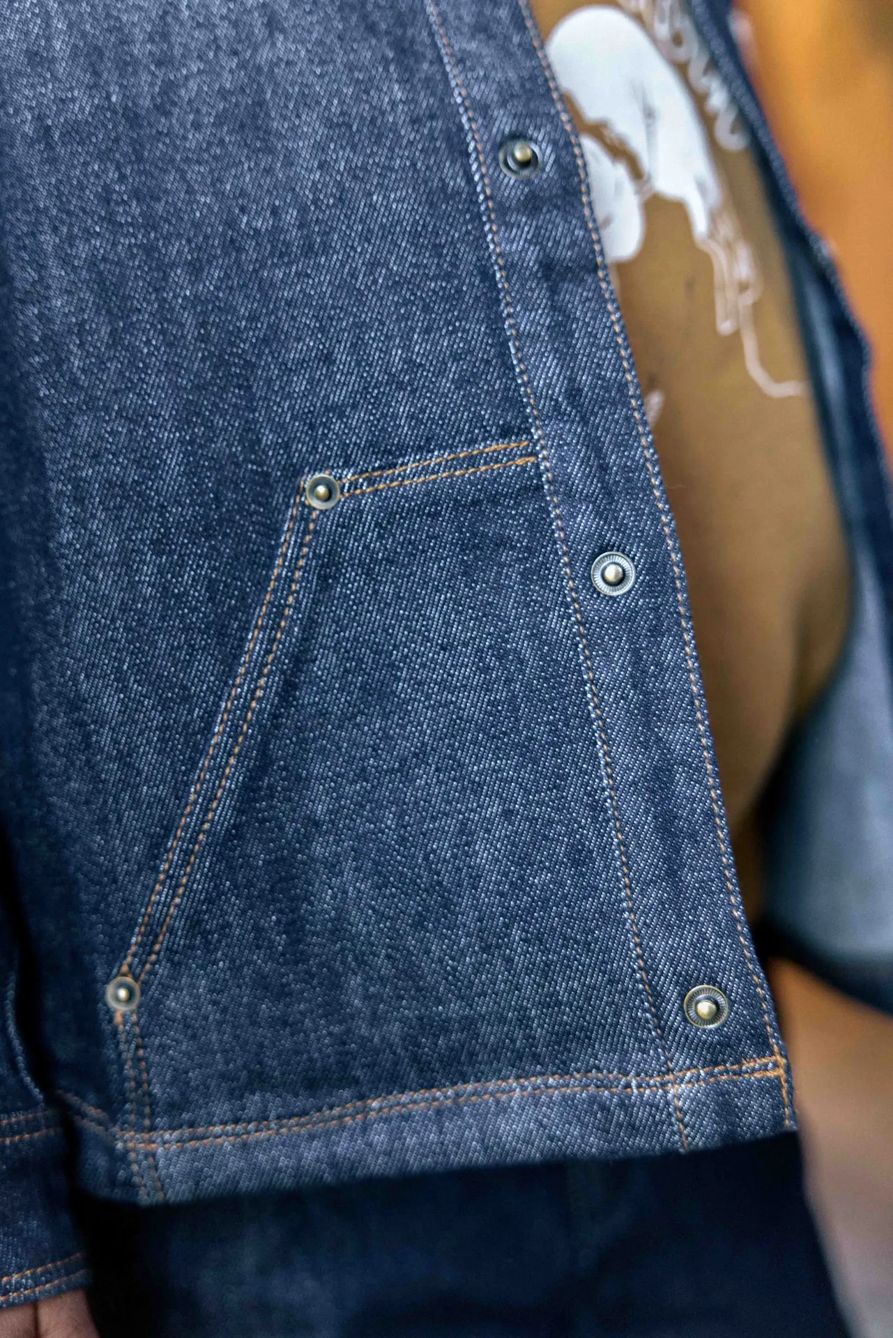 Bonton Michael Denim Brut skjorte rådenim