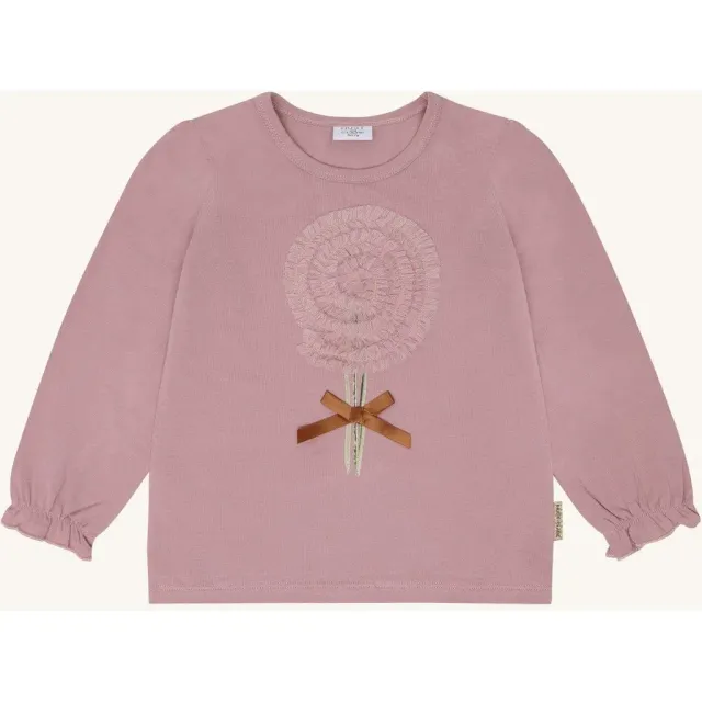 Hust & Claire Alma Swirl T-shirt heather bomuld