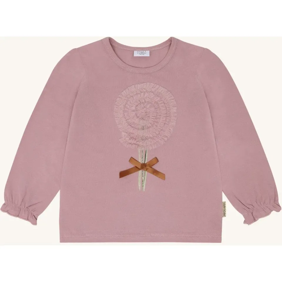 Hust & Claire Alma Swirl T-shirt heather bomuld
