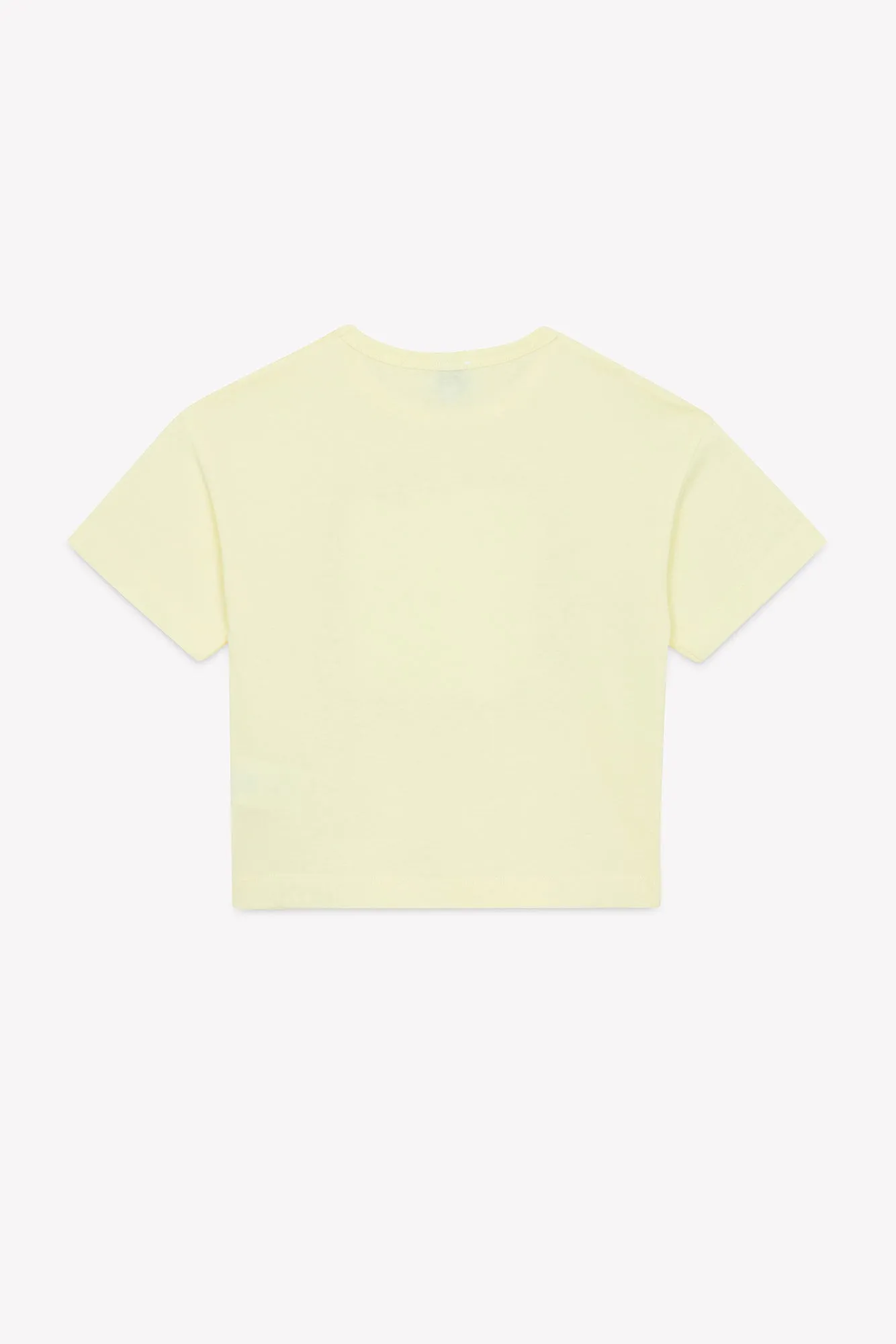 Livo Loulou x Bonton t-shirt gul bomuld børn