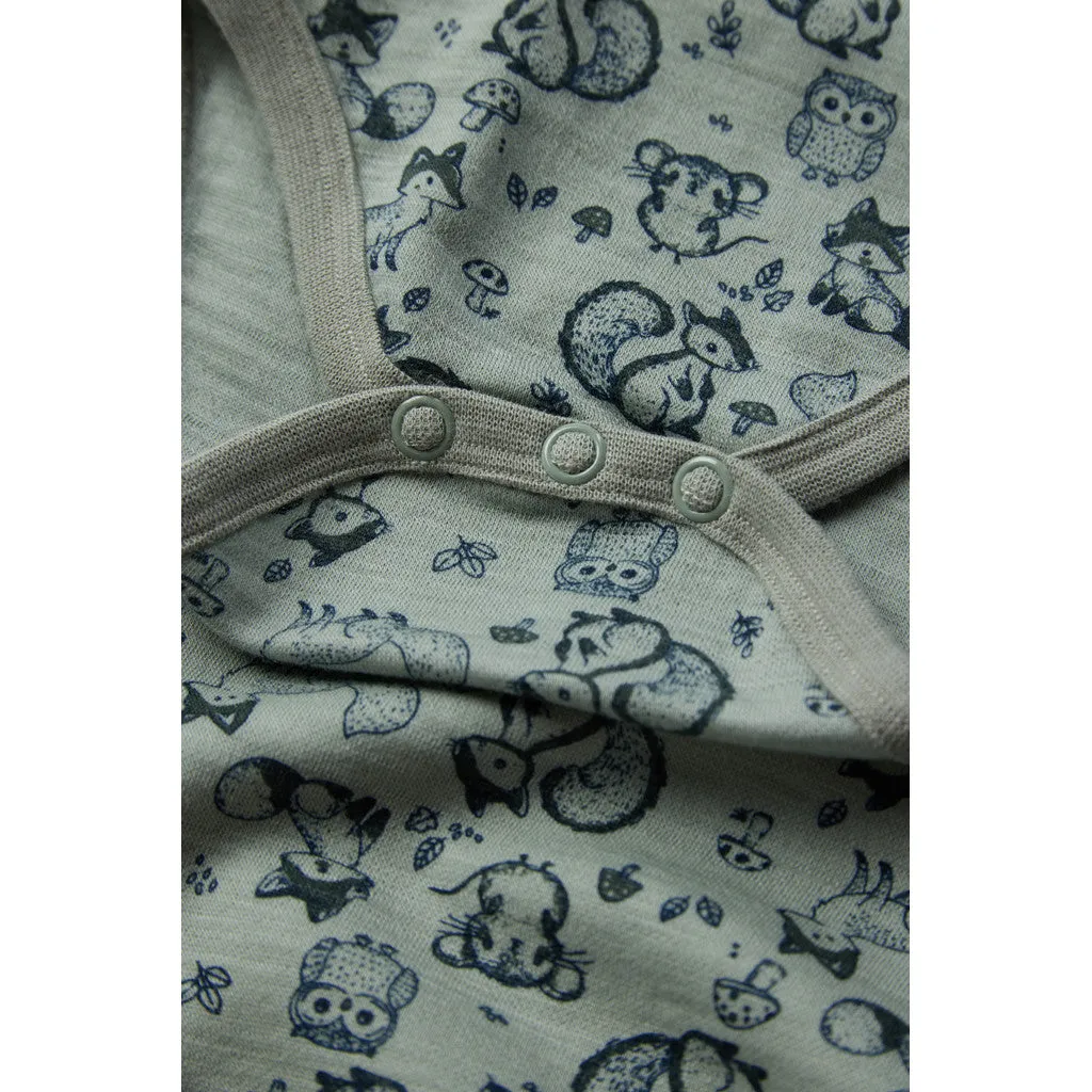 Hust & Claire HCBo Woodland body Slate Green merinould