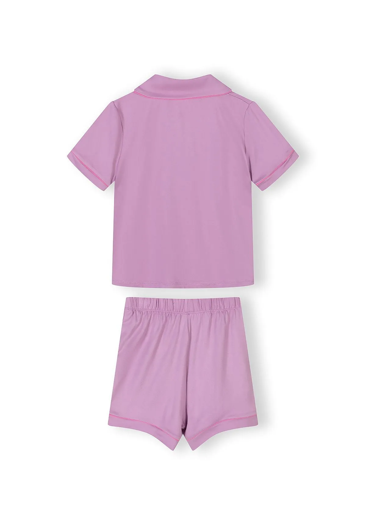 Minoti 44907 pyjamas til piger 2-pak rosa lilla