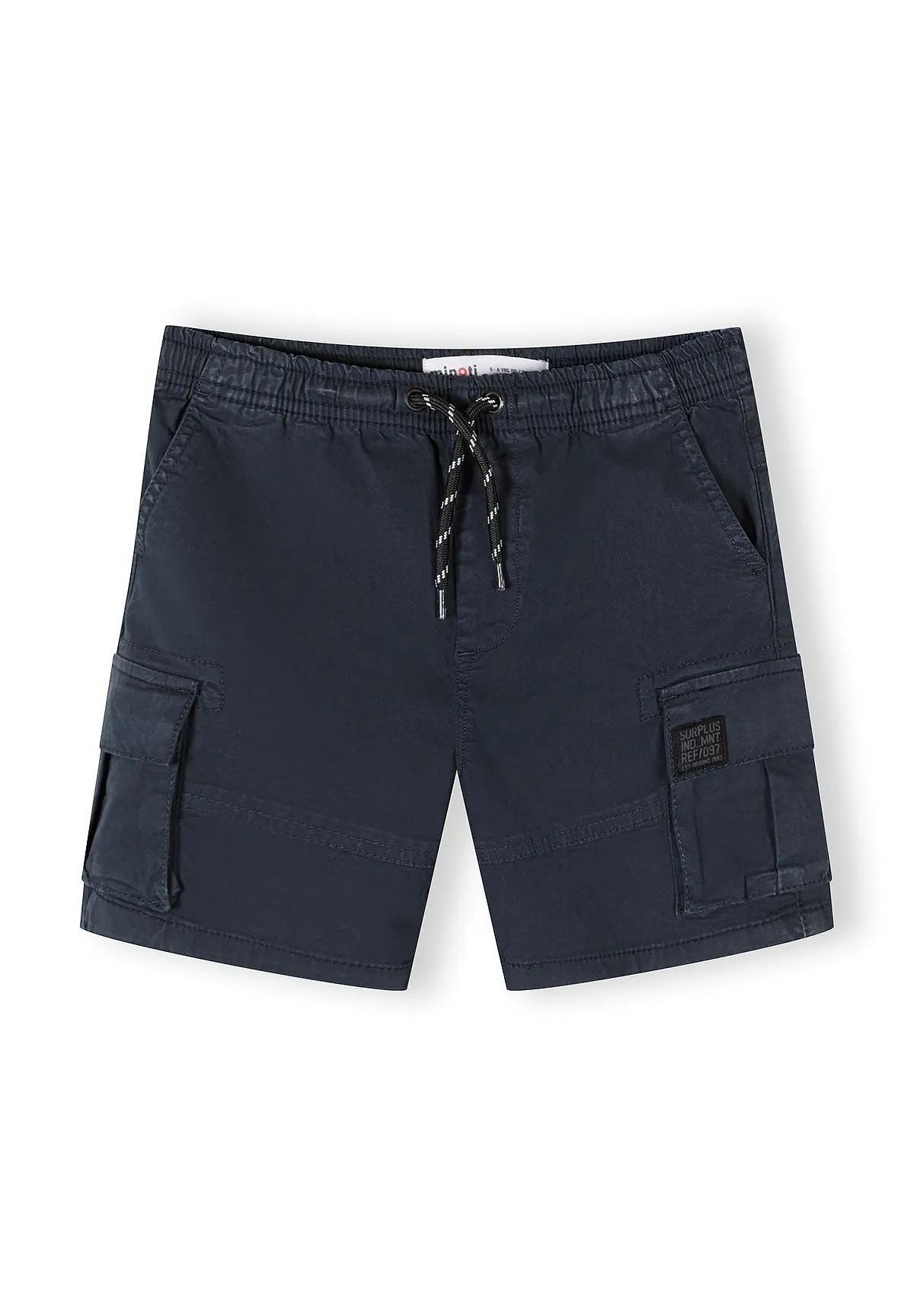 Minoti 44933 cargoshorts 2-pak marine beige