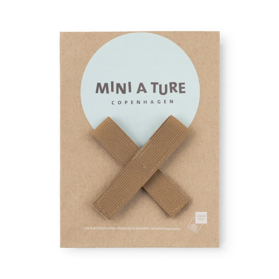 MINI A TURE Stropper til vanter Savannah tan One Size
