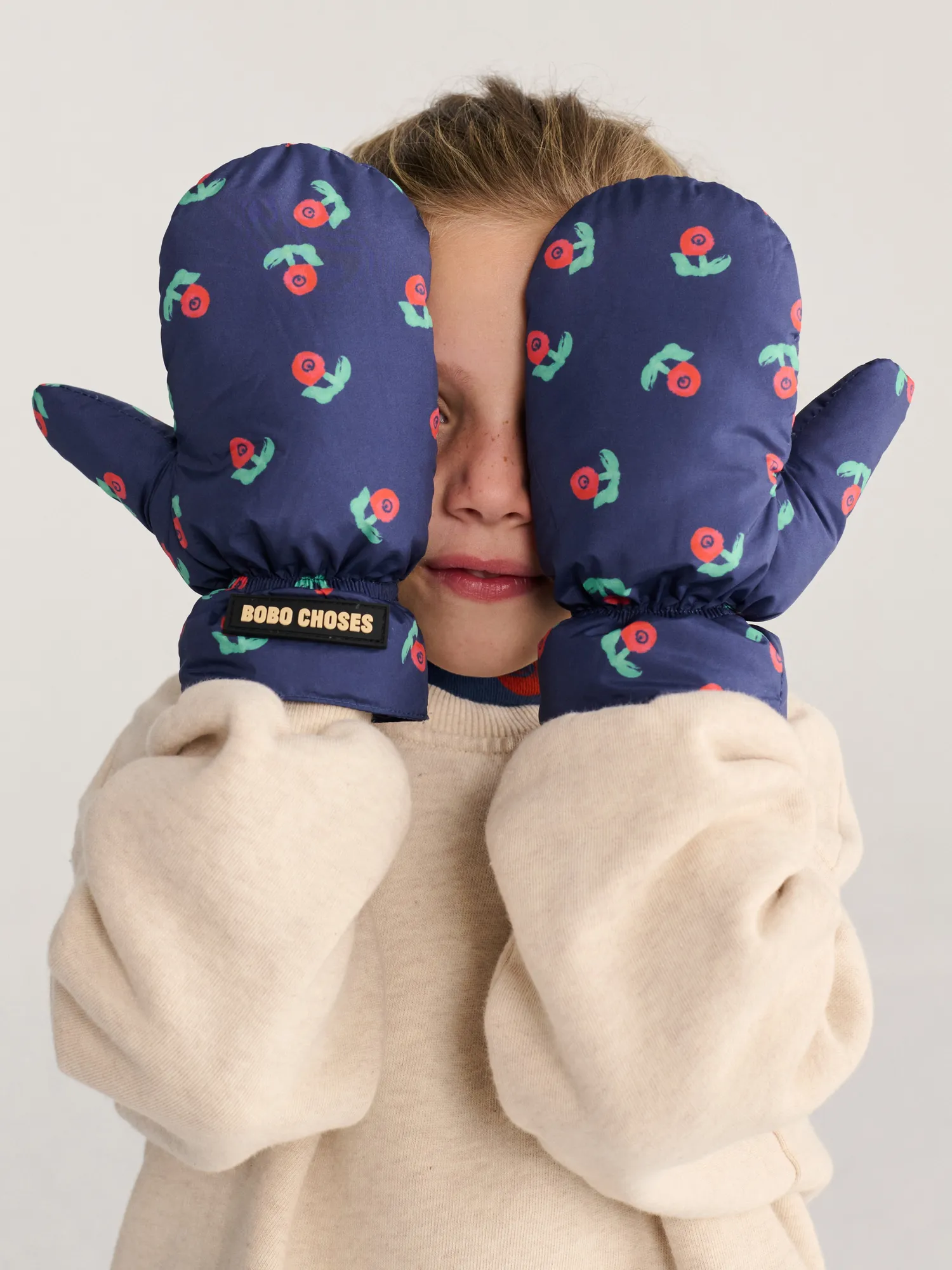 Bobo Choses Stamp Bloom vanter luffer navy S 2/5Y