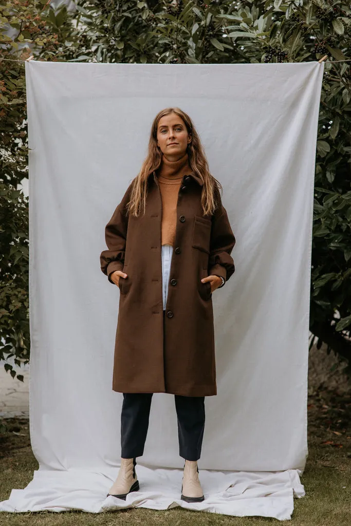 MarMar Orfeus W uldfrakke Mocha
